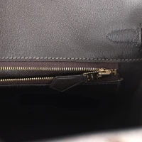 Hermes Birkin 25 Macassar Shiny Porosus Crocodile Gold Hardware Hermes Birkin 25 Macassar Shiny Porosus Crocodile Gold Hardware