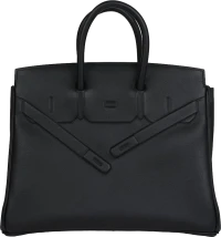 Hermes Birkin 25 Shadow Black Swift Palladium Hardware Hermes Birkin 25 Shadow Black Swift Palladium Hardware