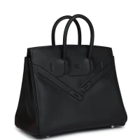 Hermes Birkin 25 Shadow Black Swift Palladium Hardware Hermes Birkin 25 Shadow Black Swift Palladium Hardware