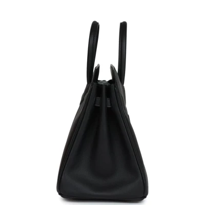Hermes Birkin 25 Shadow Black Swift Palladium Hardware Hermes Birkin 25 Shadow Black Swift Palladium Hardware
