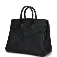 Hermes Birkin 25 Shadow Black Swift Palladium Hardware Hermes Birkin 25 Shadow Black Swift Palladium Hardware