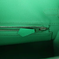 Hermes Birkin 25 Vert Comics Togo and Matte Alligator Touch Palladium Hardware Hermes Birkin 25 Vert Comics Togo and Matte Alligator Touch Palladium Hardware