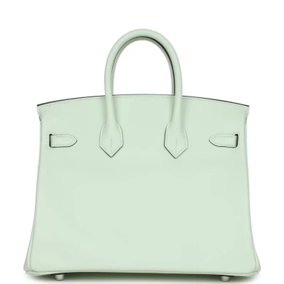 Hermes Birkin 25 Vert Fizz Swift Palladium Hardware Hermes Birkin 25 Vert Fizz Swift Palladium Hardware