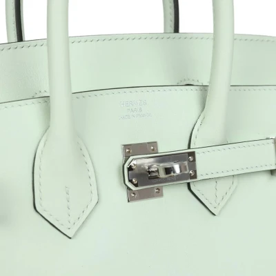 Hermes Birkin 25 Vert Fizz Swift Palladium Hardware Hermes Birkin 25 Vert Fizz Swift Palladium Hardware
