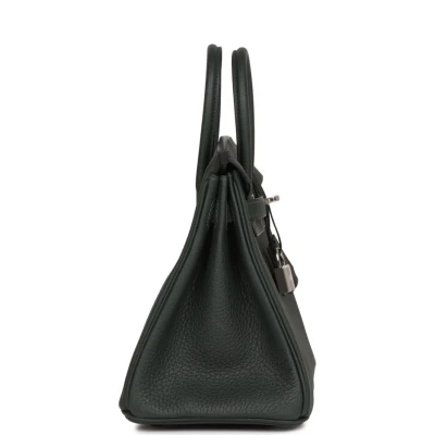 Hermes Birkin 25 Vert Fonce Togo Palladium Hardware Hermes Birkin 25 Vert Fonce Togo Palladium Hardware