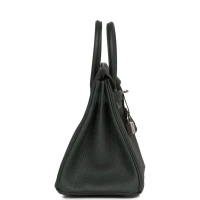 Hermes Birkin 25 Vert Fonce Togo Palladium Hardware Hermes Birkin 25 Vert Fonce Togo Palladium Hardware