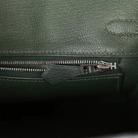 Hermes Birkin 25 Vert Fonce Togo Palladium Hardware Hermes Birkin 25 Vert Fonce Togo Palladium Hardware
