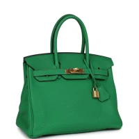Hermes Birkin 30 Bambou Togo Gold Hardware Hermes Birkin 30 Bambou Togo Gold Hardware