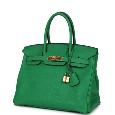 Hermes Birkin 30 Bambou Togo Gold Hardware Hermes Birkin 30 Bambou Togo Gold Hardware