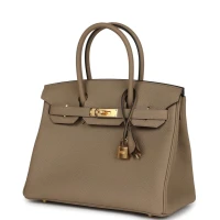 Hermes Birkin 30 Beige Marfa Togo Gold Hardware Hermes Birkin 30 Beige Marfa Togo Gold Hardware