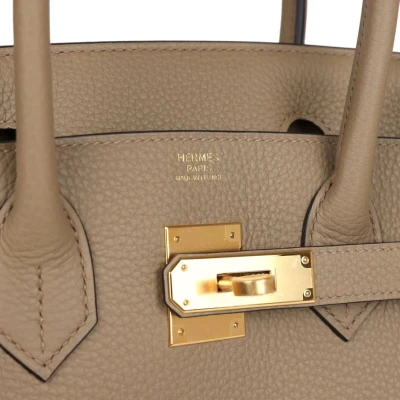 Hermes Birkin 30 Beige Marfa Togo Gold Hardware Hermes Birkin 30 Beige Marfa Togo Gold Hardware