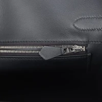 Hermes Birkin 30 Bivouac Ficelle Canvas and Black Swift Palladium Hardware