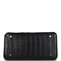 Hermes Birkin 30 Black Matte Alligator Gold Hardware Hermes Birkin 30 Black Matte Alligator Gold Hardware