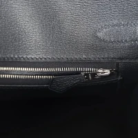 Hermes Birkin 30 Black Matte Alligator Palladium Hardware Hermes Birkin 30 Black Matte Alligator Palladium Hardware