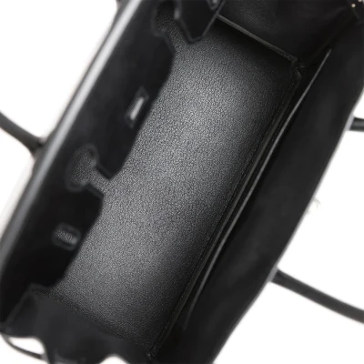 Hermes Birkin 30 Black Niloticus Lizard Palladium Hardware Hermes Birkin 30 Black Niloticus Lizard Palladium Hardware