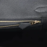Hermes Birkin 30 Black Togo Gold Hardware