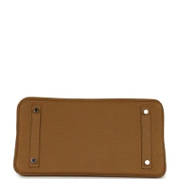 Hermes Birkin 30 Bronze D'Or Verso Togo Palladium Hardware