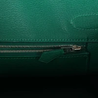 Hermes Birkin 30 Emerald Shiny Niloticus Crocodile Palladium Hardware