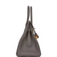 Hermes Birkin 30 Etain Togo Gold Hardware Hermes Birkin 30 Etain Togo Gold Hardware