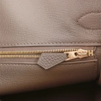 Hermes Birkin 30 Etain Togo Gold Hardware Hermes Birkin 30 Etain Togo Gold Hardware