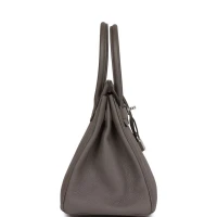 Hermes Birkin 30 Etain Togo Palladium Hardware