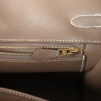 Hermes Birkin 30 Etoupe Clemence Gold Hardware Hermes Birkin 30 Etoupe Clemence Gold Hardware