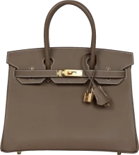 Hermes Birkin 30 Etoupe Epsom Gold Hardware Hermes Birkin 30 Etoupe Epsom Gold Hardware