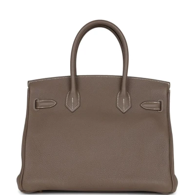 Hermes Birkin 30 Etoupe Togo Gold Hardware Hermes Birkin 30 Etoupe Togo Gold Hardware