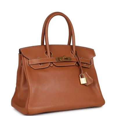 Hermes Birkin 30 Fauve Swift Gold Hardware Hermes Birkin 30 Fauve Swift Gold Hardware