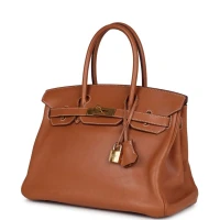 Hermes Birkin 30 Fauve Swift Gold Hardware Hermes Birkin 30 Fauve Swift Gold Hardware