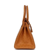 Hermes Birkin 30 Gold Ostrich Gold Hardware Hermes Birkin 30 Gold Ostrich Gold Hardware