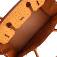Hermes Birkin 30 Gold Ostrich Gold Hardware Hermes Birkin 30 Gold Ostrich Gold Hardware