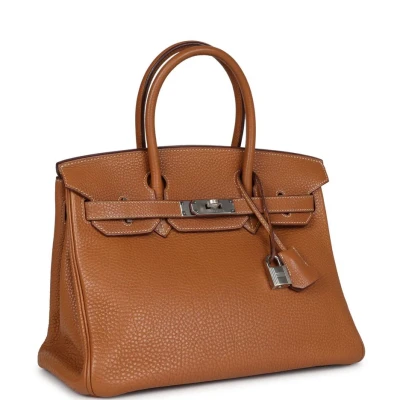 Hermes Birkin 30 Gold Togo Palladium Hardware Hermes Birkin 30 Gold Togo Palladium Hardware
