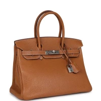Hermes Birkin 30 Gold Togo Palladium Hardware Hermes Birkin 30 Gold Togo Palladium Hardware