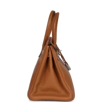 Hermes Birkin 30 Gold Togo Palladium Hardware Hermes Birkin 30 Gold Togo Palladium Hardware
