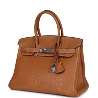 Hermes Birkin 30 Gold Togo Palladium Hardware Hermes Birkin 30 Gold Togo Palladium Hardware