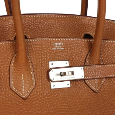 Hermes Birkin 30 Gold Togo Palladium Hardware Hermes Birkin 30 Gold Togo Palladium Hardware