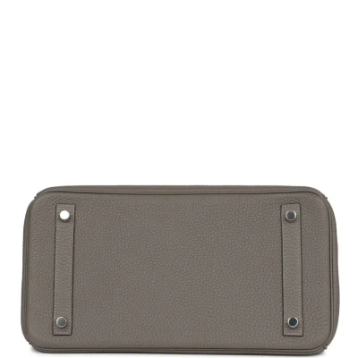 Hermes Birkin 30 Gris Meyer Togo Palladium Hardware