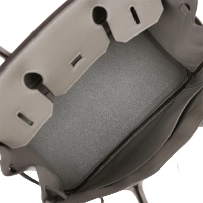Hermes Birkin 30 Gris Meyer Togo Palladium Hardware