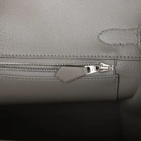 Hermes Birkin 30 Gris Meyer Togo Palladium Hardware