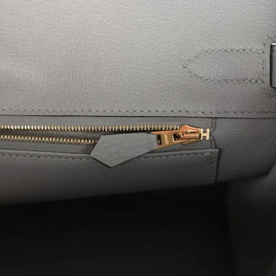 Hermes Birkin 30 Gris Mouette Togo Gold Hardware Hermes Birkin 30 Gris Mouette Togo Gold Hardware