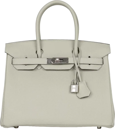 Hermes Birkin 30 Gris Neve Togo Palladium Hardware Hermes Birkin 30 Gris Neve Togo Palladium Hardware