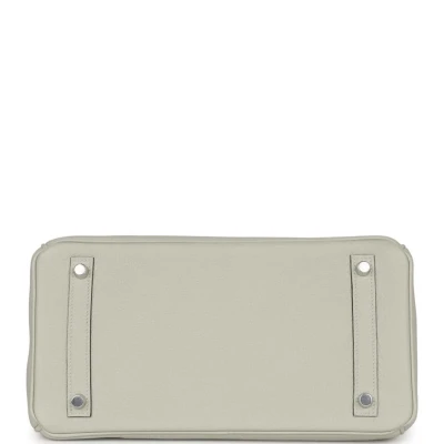 Hermes Birkin 30 Gris Neve Togo Palladium Hardware Hermes Birkin 30 Gris Neve Togo Palladium Hardware