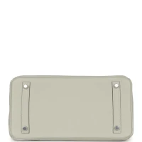 Hermes Birkin 30 Gris Neve Togo Palladium Hardware Hermes Birkin 30 Gris Neve Togo Palladium Hardware