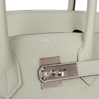 Hermes Birkin 30 Gris Neve Togo Palladium Hardware Hermes Birkin 30 Gris Neve Togo Palladium Hardware