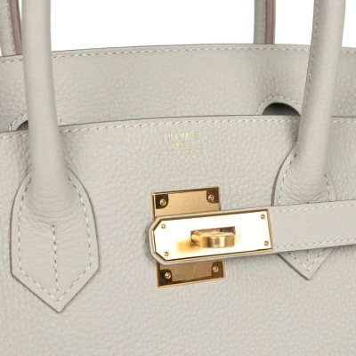 Hermes Birkin 30 Gris Perle Togo Gold Hardware Hermes Birkin 30 Gris Perle Togo Gold Hardware