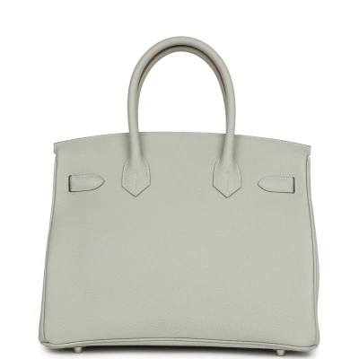 Hermes Birkin 30 Gris Perle Togo Palladium Hardware Hermes Birkin 30 Gris Perle Togo Palladium Hardware