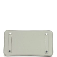 Hermes Birkin 30 Gris Perle Togo Palladium Hardware Hermes Birkin 30 Gris Perle Togo Palladium Hardware