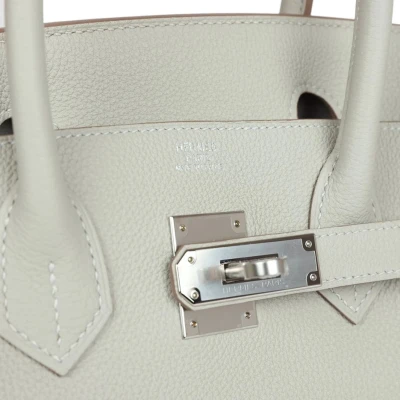 Hermes Birkin 30 Gris Perle Togo Palladium Hardware Hermes Birkin 30 Gris Perle Togo Palladium Hardware