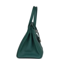 Hermes Birkin 30 Malachite Togo Palladium Hardware